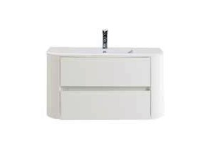 Mueble de lavabo SALEMA blanco mate